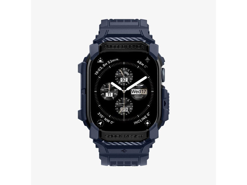 Spigen Rugged Armor Pro navy blue - Apple Watch 10 42mm
