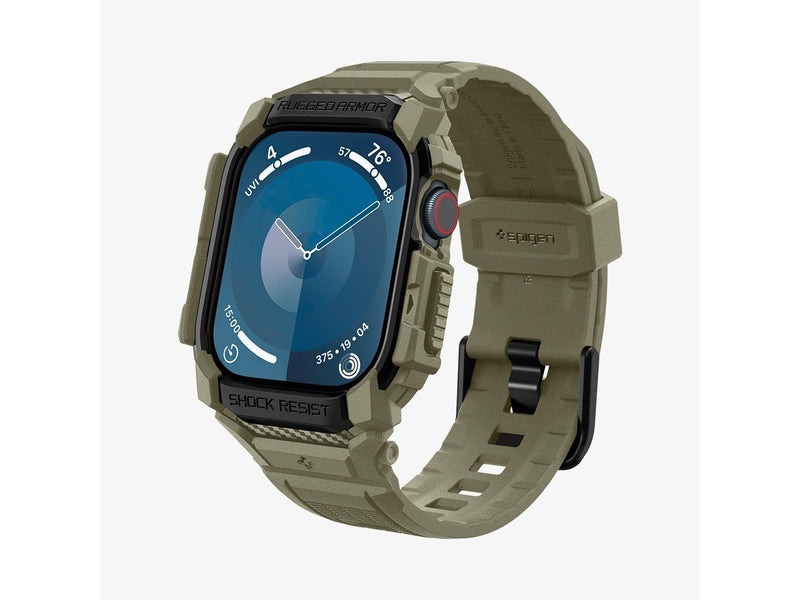 Spigen Rugged Armor Pro vintage khaki - Apple Watch 10 46mm