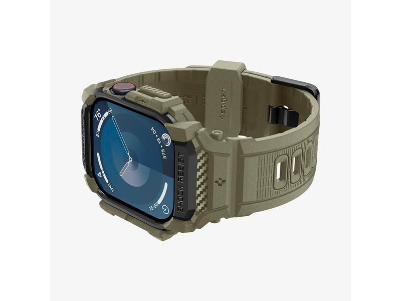 Spigen Rugged Armor Pro vintage khaki - Apple Watch 10 46mm