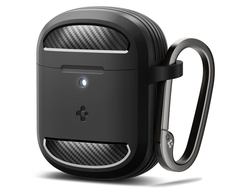 Spigen Rugged Armor matte black - Google Pixel Buds Pro 2/Pro
