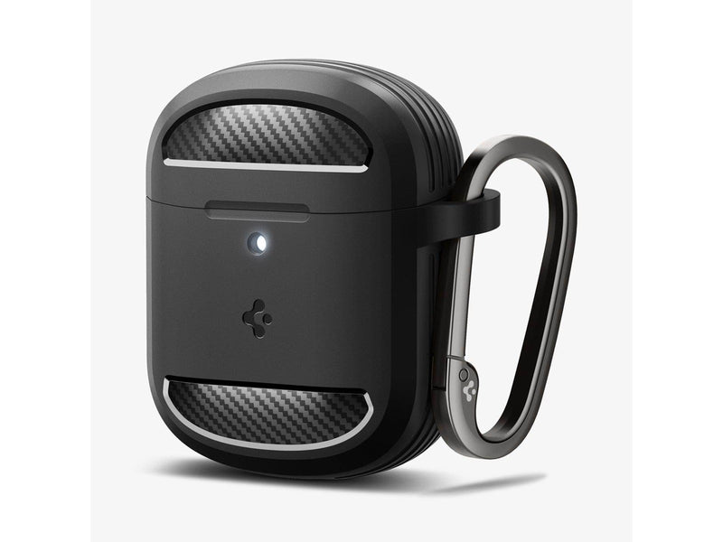 Spigen Rugged Armor matte black - Google Pixel Buds Pro 2/Pro