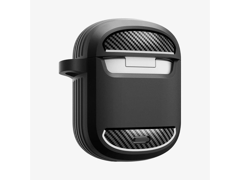 Spigen Rugged Armor matte black - Google Pixel Buds Pro 2/Pro