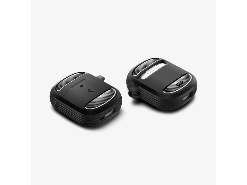 Spigen Rugged Armor matte black - Google Pixel Buds Pro 2/Pro
