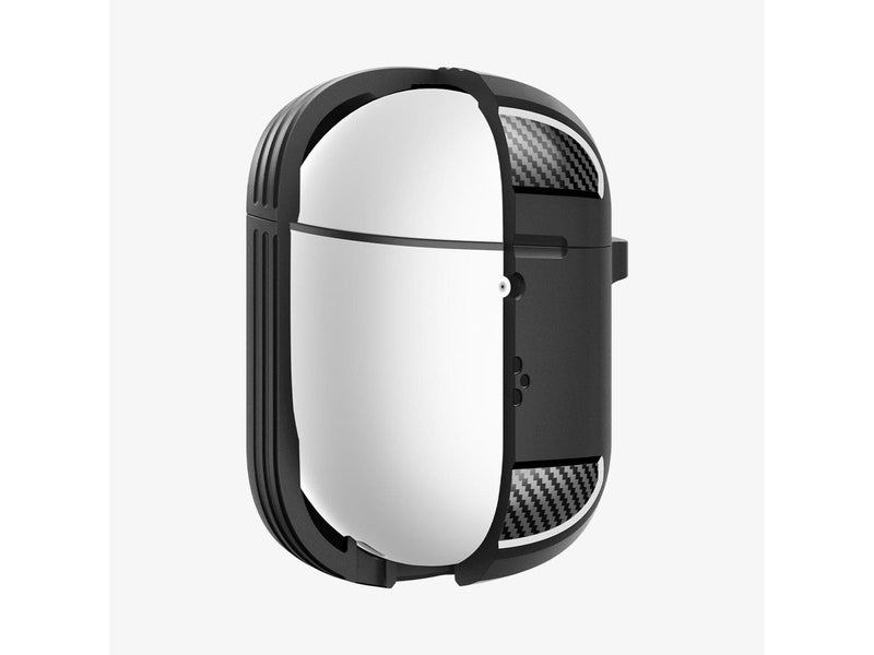 Spigen Rugged Armor matte black - Google Pixel Buds Pro 2/Pro