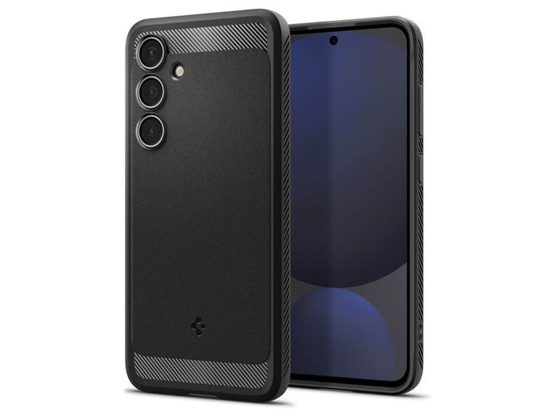 Spigen Rugged Armor matte black - Samsung Galaxy S24 FE