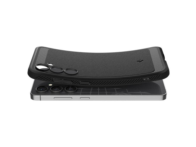 Spigen Rugged Armor matte black - Samsung Galaxy S24 FE