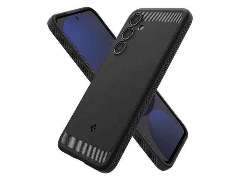 Spigen Rugged Armor matte black - Samsung Galaxy S24 FE