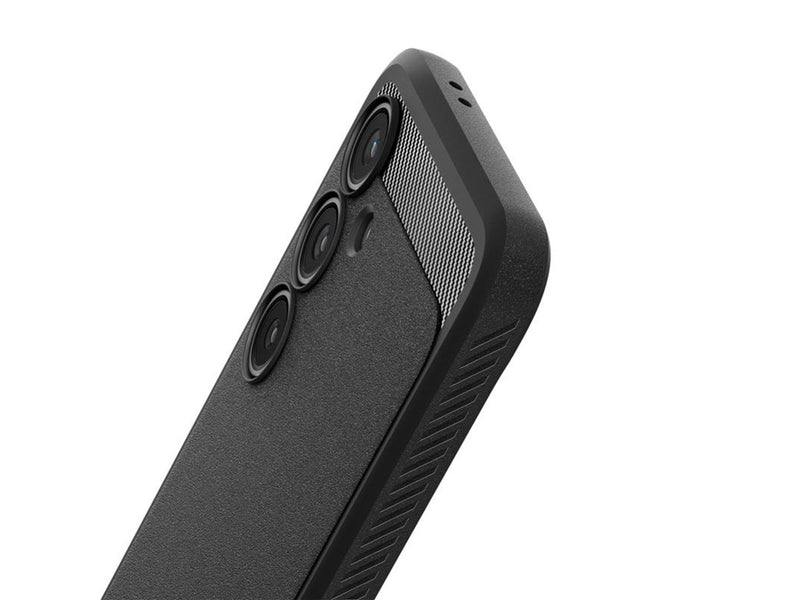 Spigen Rugged Armor matte black - Samsung Galaxy S24 FE