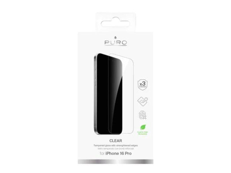 Puro Tempered Glass - iPhone 16 Pro