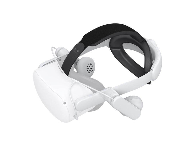 KiwiDesign QA01 headband with headphones for Meta Quest 2 (white)