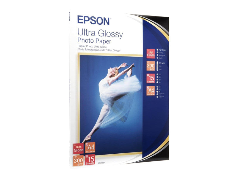 Epson Paper/Ultra Glossy A4 15sh 300gr