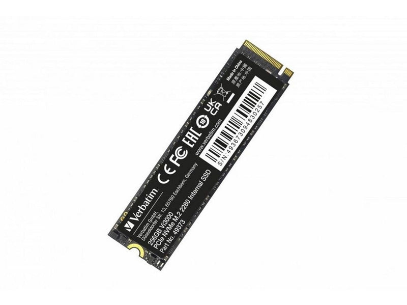 Verbatim Vi3000 SSD - 256GB - PCIe 3.0 - M.2 2280