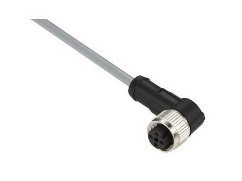 TELEMECANIQUE SENSORS Sensor cable pvc m12 4-pin female angled 5 meters