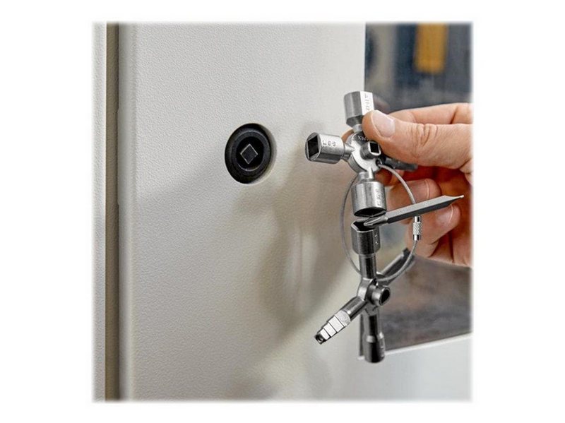 KNIPEX TwinKey®, für gängige Schränke und Absperrsysteme