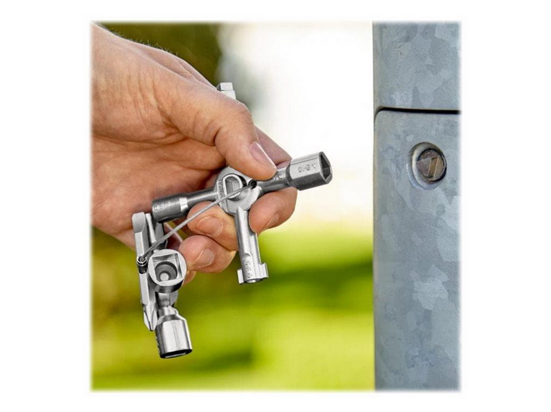 KNIPEX TwinKey®, für gängige Schränke und Absperrsysteme