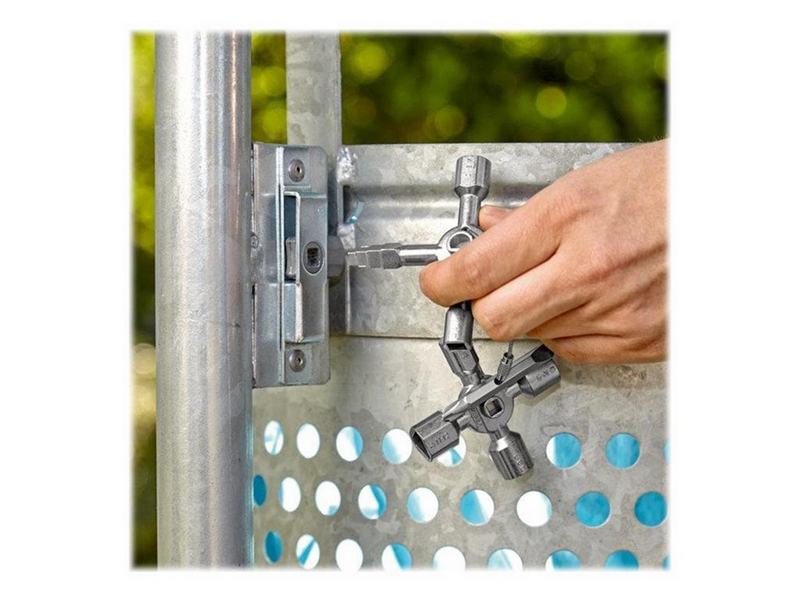 KNIPEX TwinKey®, für gängige Schränke und Absperrsysteme