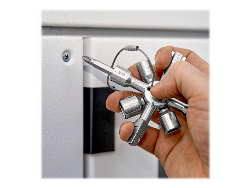 KNIPEX TwinKey®, für gängige Schränke und Absperrsysteme