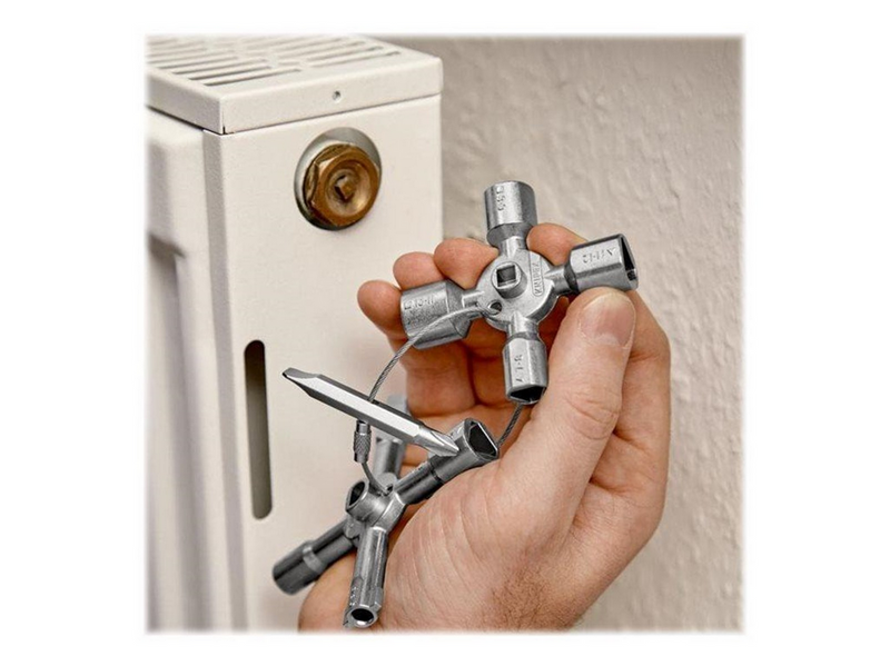 KNIPEX TwinKey®, für gängige Schränke und Absperrsysteme