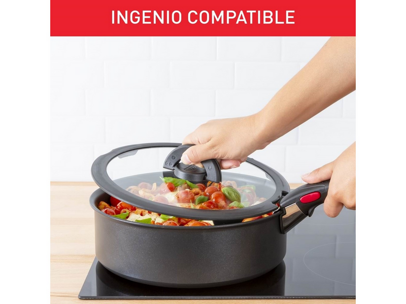 Tefal Ingenio glass lid set 16 / 18 / 20