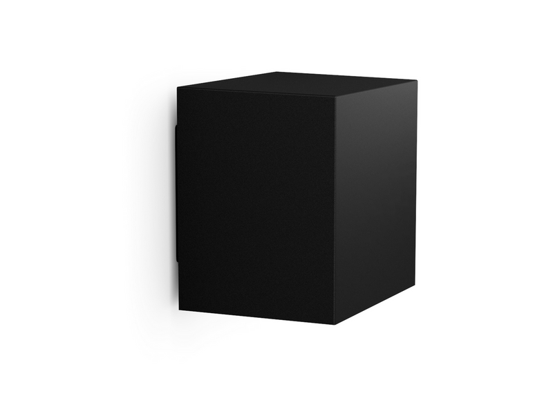 Philips Hue Resonate Downward Outdoor Wall Light (Black) — White & Color