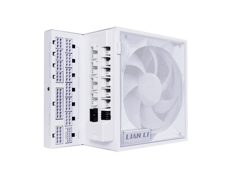 Lian Li Edge Gold 1000W White Netzteile - 1000 Watt - 120 mm - ATX 3.1 - 80