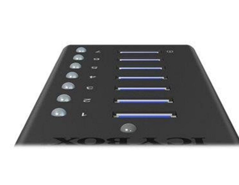 ICY BOX IB-AC618 USB-Hubs - USB 3.2 - 7 - Schwarz