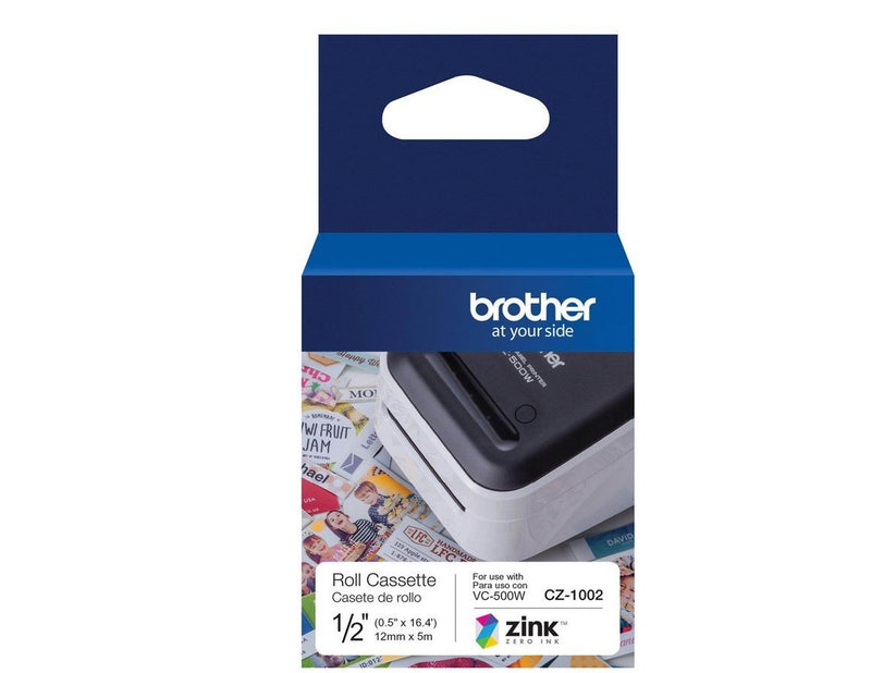 Brother CZ-1002 - continuous labels - 1 roll(s) - Roll (1.2 cm x 5 m)