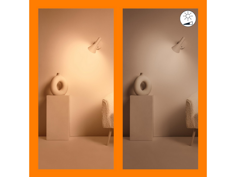 WiZ Tunable C37 E14 Smart Candle Bulb 2-pack - Dimmable warm-to-cold White LED