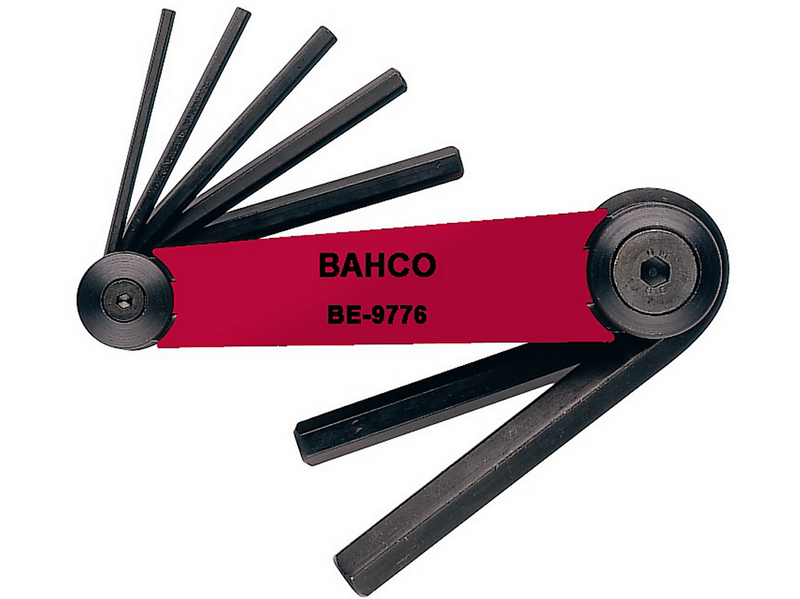 BAHCO Hexagon screwdriver set 1.5-6 mm, 7 pcs.