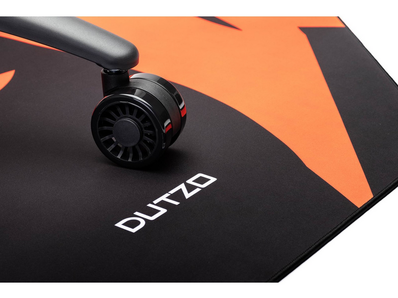 DUTZO Pyro Gaming Floor mat - Schwarz / Orange