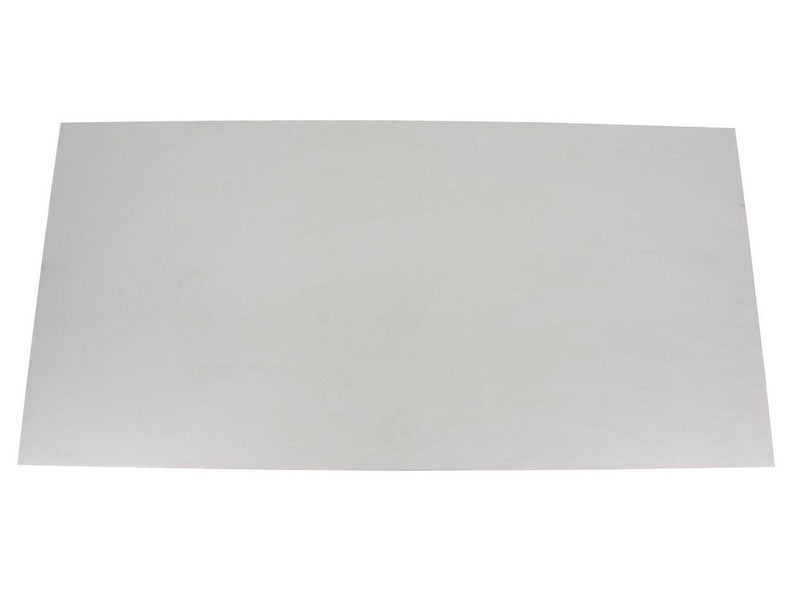 Home>it Kitchen splash plate rectangular 800 x 400mm - stainless ste