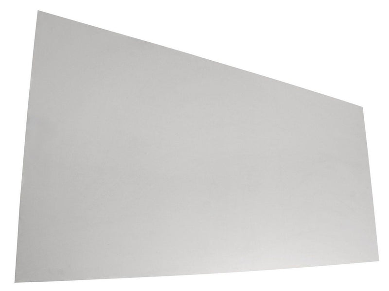 Home>it Kitchen splash plate rectangular 800 x 400mm - stainless ste