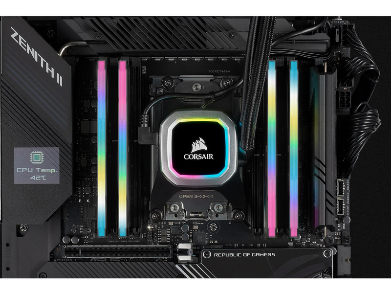 Corsair Vengeance RGB PRO SL DDR4-3200 - 32GB - CL16 - Dual Channel (2 pcs) -