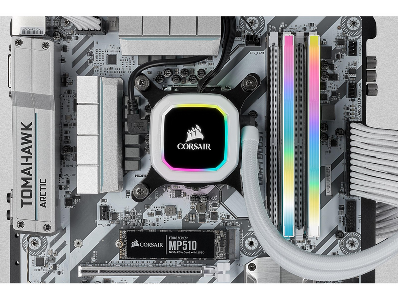 Corsair Vengeance RGB PRO SL DDR4-3200 - 32GB - CL16 - Dual Channel (2 pcs) -