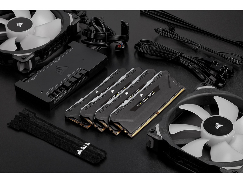 Corsair Vengeance RGB PRO SL DDR4-3200 - 32GB - CL16 - Dual Channel (2 pcs) -
