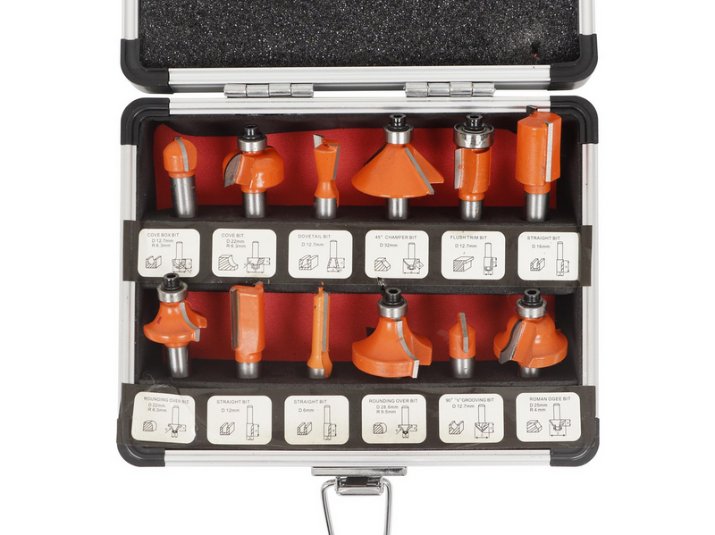 Boxer Router Cutter Set 12 pcs.