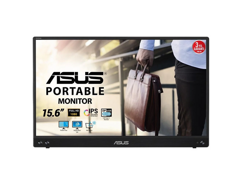 15" ASUS ZenScreen MB16ACV - 1920x1080 (FHD) - 60Hz - IPS