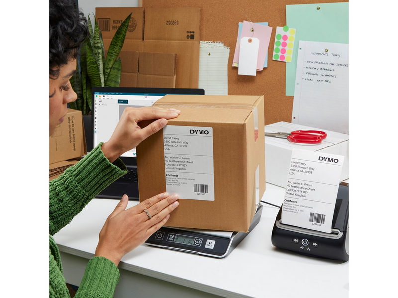 DYMO M10 Paketwaage | bis zu 10 kg | USB Briefwaage mit LCD-Bildschirm | 20 cm