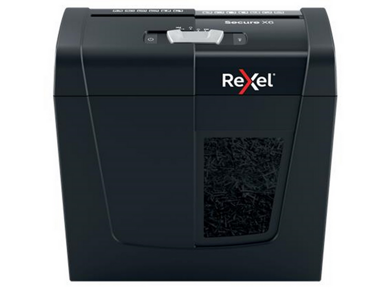 Rexel Secure X6 Aktenvernichter, Partikelschnitt, P4, 6 Blatt