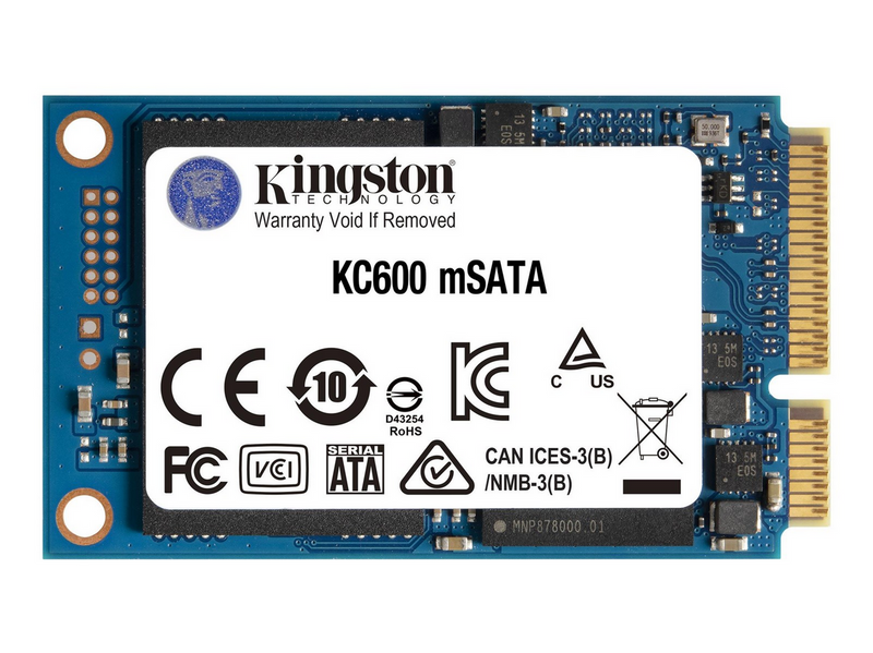 Kingston KC600 SSD - 512GB - SATA-600 - mSATA