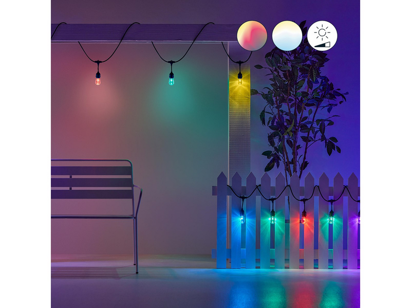 WiZ Lichterkette - LED x 12 - RGB - Schwarz
