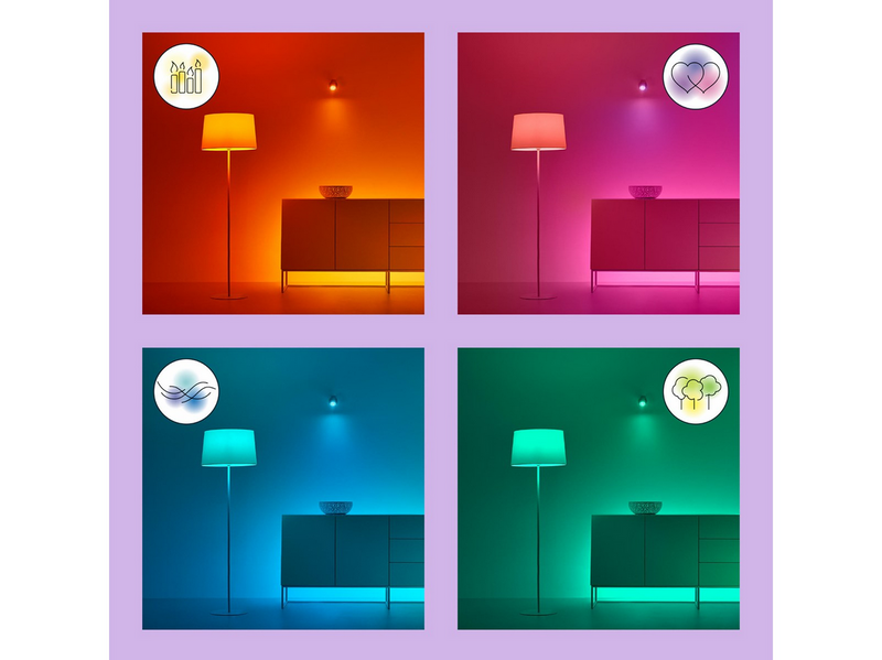 WiZ Lichterkette - LED x 12 - RGB - Schwarz