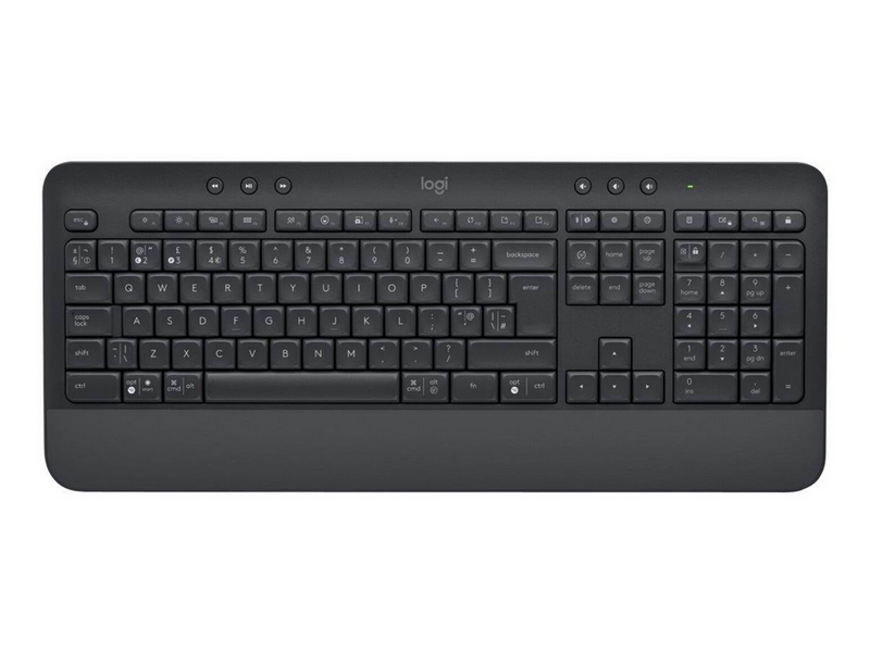 Logitech Signature K650 - Graphite - UK - Tastatur - Englisch (UK) - Grau