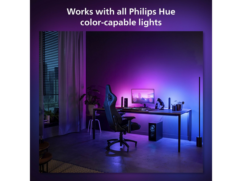 Philips Hue Play Gradient PC Lightstrip 32-34" + Hue Bridge