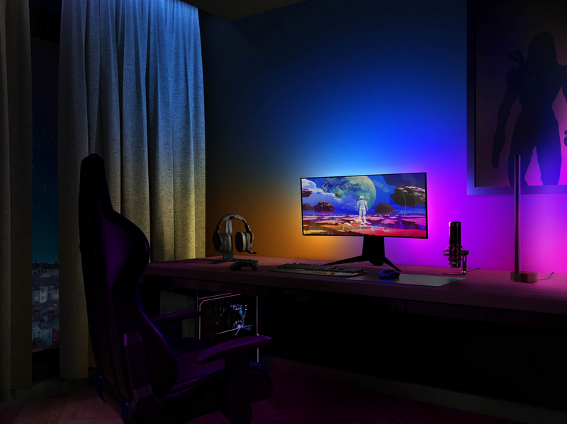 Philips Hue Play Gradient PC Lightstrip 32-34" + Hue Bridge