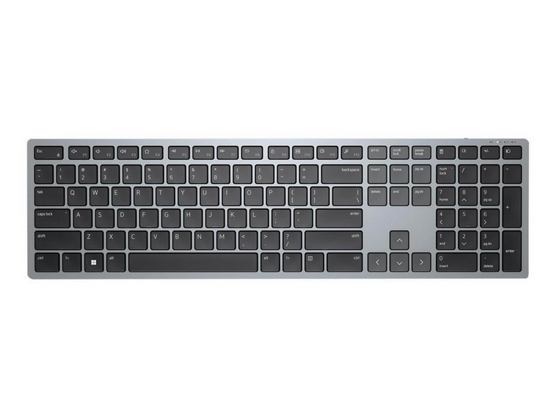 Dell Multi-Device KB700 - Tastatur - Nordic ISO - Grau