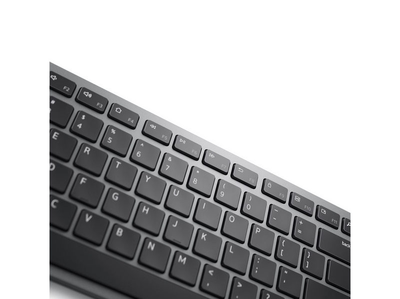 Dell Multi-Device KB700 - Tastatur - Nordic ISO - Grau