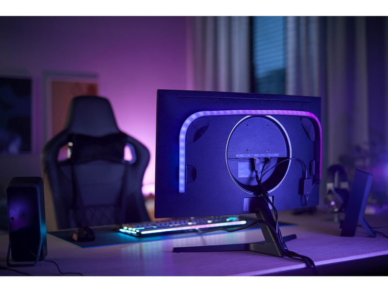 Philips Hue Play Gradient PC Lightstrip 32-34" + Hue Bridge