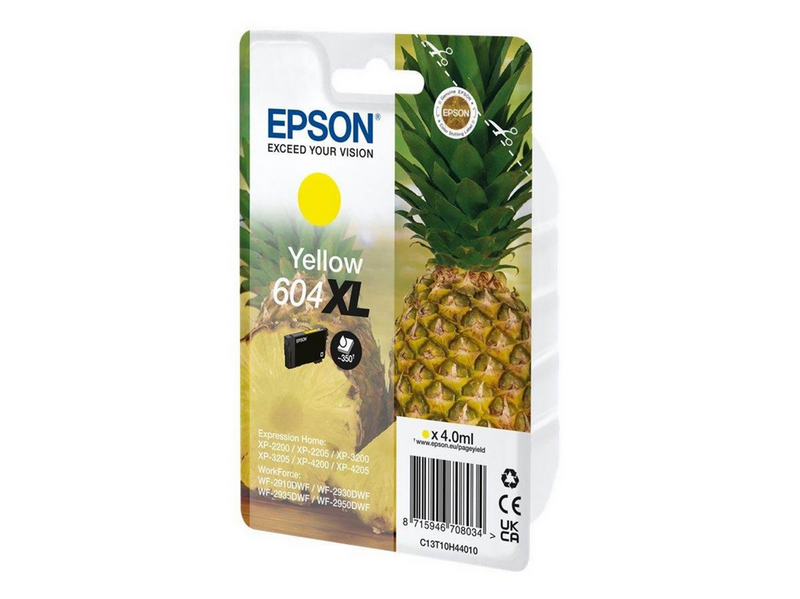 Epson 604XL Singlepack - XL - yellow - original - ink cartridge