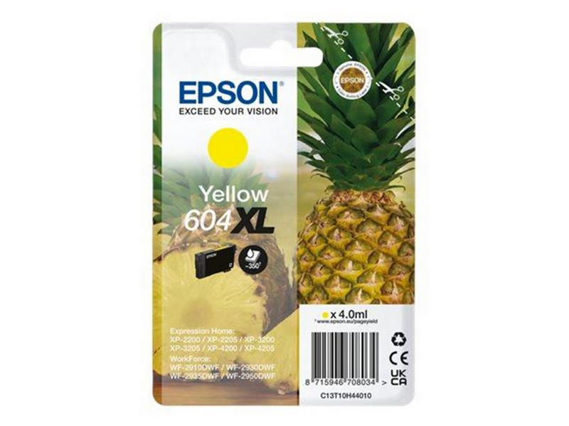 Epson 604XL Singlepack - XL - yellow - original - ink cartridge